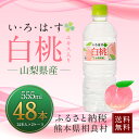 【ふるさと納税】いろはす 白桃 555mlPET 2ケース ...