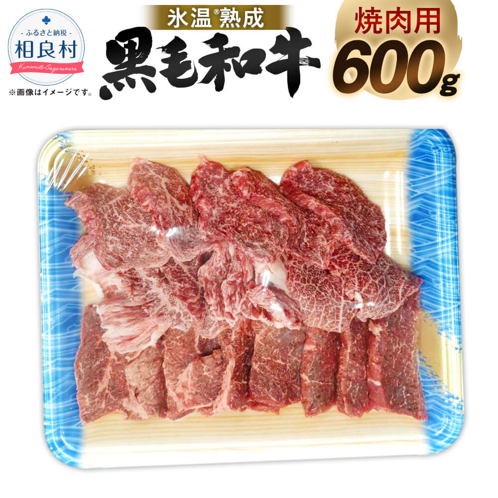 氷温®熟成 黒毛和牛 焼肉用 600g 和牛 熊本県産 国産牛 牛肉 お肉 焼き肉 冷凍 国産 お取り寄せ BBQ バーベキュー 冷凍 送料無料