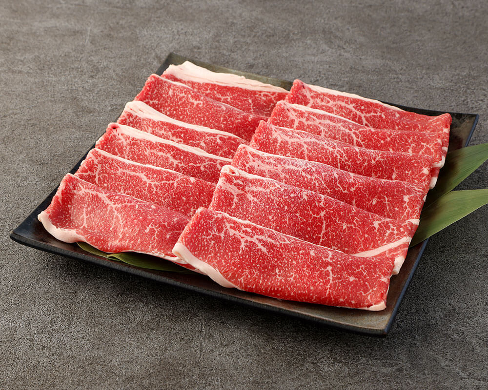 【ふるさと納税】あか牛 すき焼き・しゃぶしゃぶ用 スライス 肩バラ 500g くまもとあか牛 九州産 熊本県産 国産 熊本県肥育ブランド牛 牛肉 お肉 すきやき すき焼 しゃぶしゃぶ 冷凍 送料無料 f435104-sagara-10001763 熊本県相良村 サンプル画像3