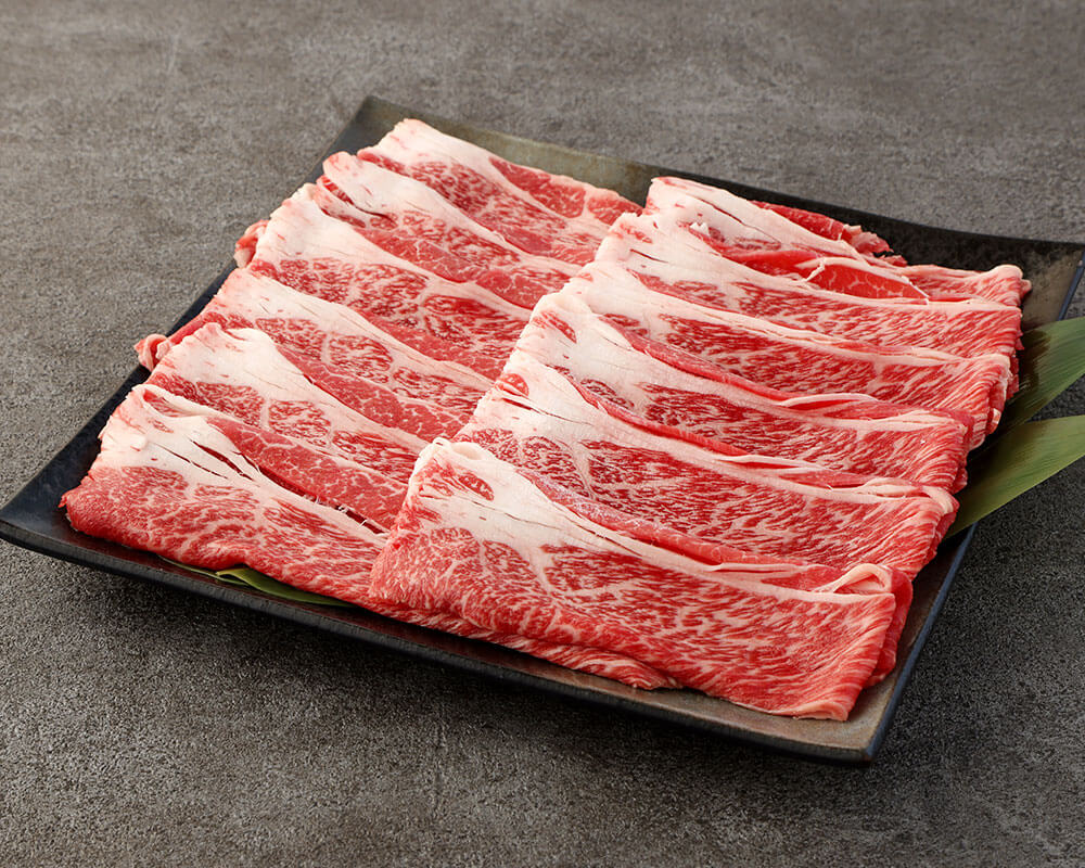 【ふるさと納税】あか牛 すき焼き・しゃぶしゃぶ用 スライス 肩ロース 500g くまもとあか牛 九州産 熊本県産 国産 熊本県肥育ブランド牛 牛肉 お肉 すきやき すき焼 しゃぶしゃぶ 冷凍 送料無料 f435104-sagara-10001764 熊本県相良村 サンプル画像3