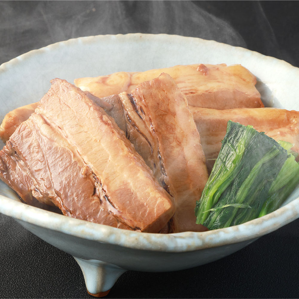 [選べる内容量][訳あり]豚角煮スライス 1パック/2パック/3パック 1パック700g 700g/計1.4kg/計2.1kg 豚肉 お肉 角煮 惣菜 おかず ごはんのお供 ご飯のお供 冷凍 熊本県 相良村 送料無料