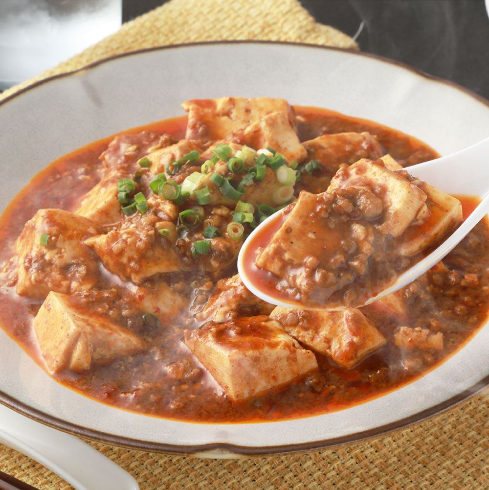 [選べる内容量]フライパンDE麻婆豆腐 4パック/8パック/12パック 1パック250g 計1kg/計2kg/計3kg マーボー豆腐 ピリ辛 簡単調理 中華料理 惣菜 おかず ご飯のお供 ごはんのお供 冷凍 国産 熊本県 相良村 送料無料