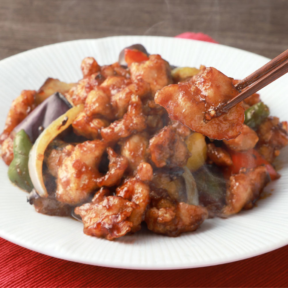 【ふるさと納税】<選べる内容量>【訳あり】フライパンDE酢鶏(タレ付) 4パック/8パック/12パック 1パック250g 計1kg/計2kg/計3kg 鶏肉 お...