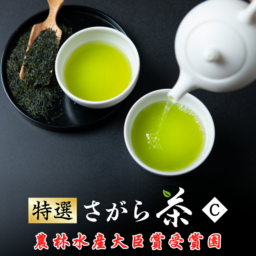 5位! 口コミ数「0件」評価「0」熊本県品評会受賞園 「さがら茶」 ギフト （C） 100g×2 お茶 緑茶 茶葉 お茶葉 熊本県産 相良村産 送料無料