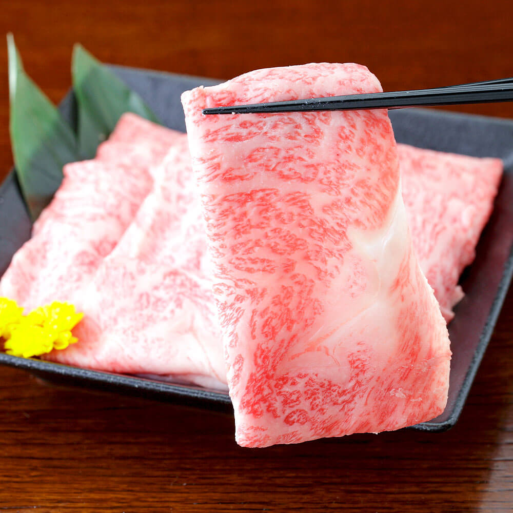 【ふるさと納税】＜選べる 容量＞くまもと黒毛和牛 すき焼き用 リブロース 約500g/約1kg（約500g×2） 牛肉 スライス 九州産 国産 熊本県産 すきやき お肉 冷凍 送料無料 f435104-sagara-10001878 熊本県相良村 サンプル画像3