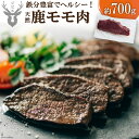 24位! 口コミ数「0件」評価「0」熊本県五木村産　鹿モモ肉 約700g ／ ジビエ 紅葉 もみじ 低カロリー 熊本県 特産＜日添＞【熊本県五木村】