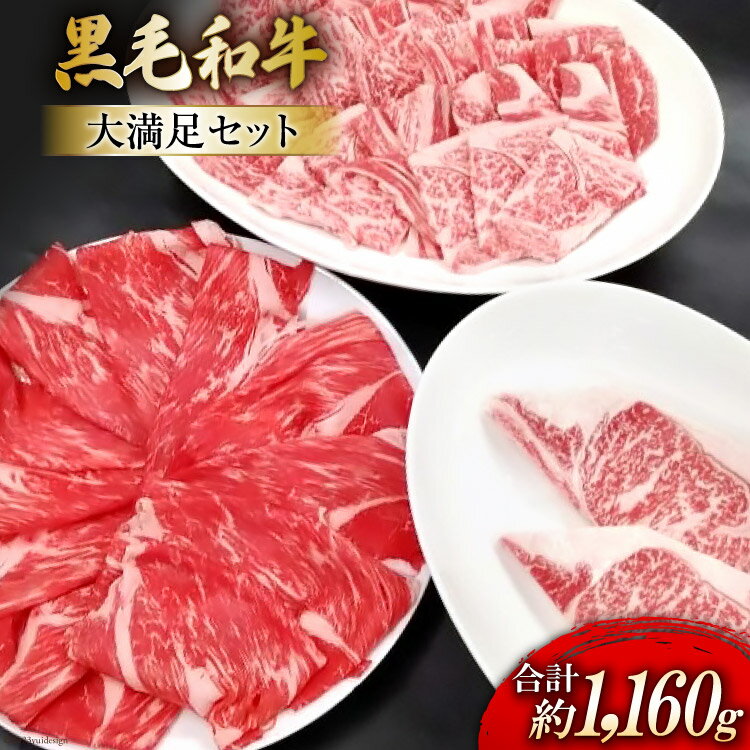 肉好きにはたまらない！ 今大人気の熊本県産黒毛和牛を、ぎゅっと一箱に詰め込んだ逸品です。 ふたを開けた瞬間、誰もが笑顔になってしまうような、黒毛和牛のいいとこどりセットです。 ジューシーで柔らかい黒毛和牛を、お腹いっぱいお召し上がりください。 製品仕様 名称 熊本県産 黒毛和牛 大満足セット 内容量 ・サーロインステーキ：約180g×2パック ・ロース焼肉：400g ・肩肉、モモすき焼き：400g 原材料名 牛肉 賞味期限 出荷から30日（要冷凍） 配送温度帯 冷凍 製造者・販売者 株式会社ハローフーズ ・ふるさと納税よくある質問はこちら ・寄付申込みのキャンセル、返礼品の変更・返品はできません。あらかじめご了承ください。熊本県産 黒毛和牛 大満足セット / ハローフーズ / 熊本県 五木村