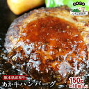 【ふるさと納税】肥後の あか牛ハンバーグ 150g×10個入り《90日以内に出荷予定(土日祝除く)》牛肉 赤牛 あかうし ひろこの台所 1