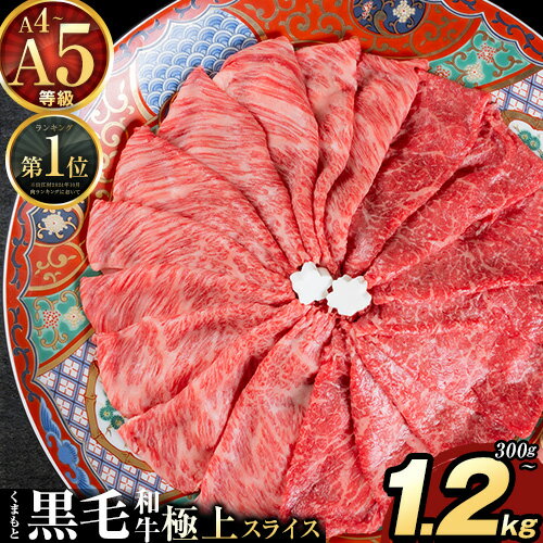 黒毛和牛 A4〜A5等級 選べる 霜降り 赤身 すき焼き しゃぶしゃぶ 極上 スライス 600g 1200g 数量限定 先行予約 牛肉 冷凍 くまもと黒毛和牛 [7-14日以内に出荷予定(土日祝除く)] 冷凍庫 個別 10000円 以内 ブランド牛 1kg 以上 1.2kg 赤身 霜降り お歳暮