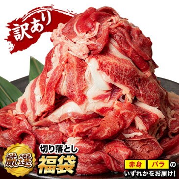 【ふるさと納税】 訳あり 切り落とし 福袋 あか牛（褐毛和牛）1.2kg 熊本県産 肉 和牛 牛肉 冷凍《2022年60日以内に順次出荷(土日祝除く)》 ご家庭用 不揃い 1kg以上 送料無料 1000g以上