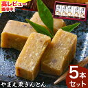 【ふるさと納税】熊本県山江村産 やまえ栗きんとん5本セット 有限会社 やまえ堂 やまえ栗 おせち 和菓子 スイーツ 栗 くり《60日以内に出荷予定(土日祝除く)...