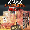 【ふるさと納税】天草大王　たっぷりお肉と鍋セット FKP9-