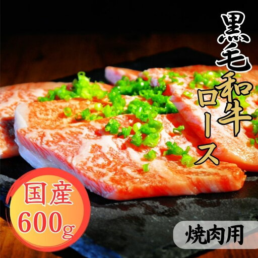 【ふるさと納税】球磨牛 熊本県産 黒毛和牛ロース焼肉用 600g お届け時期:入金確認後20日前後 【ふるさと納税】球磨牛 熊本県産 黒毛和牛ロース焼肉用 600g お届け時期:入金確認後20日前後
