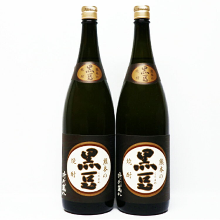 【ふるさと納税】球磨焼酎　堤酒造　黒豆焼酎時代蔵八 1800ml×2本　　 　お届け時期：入金確認後20日前後