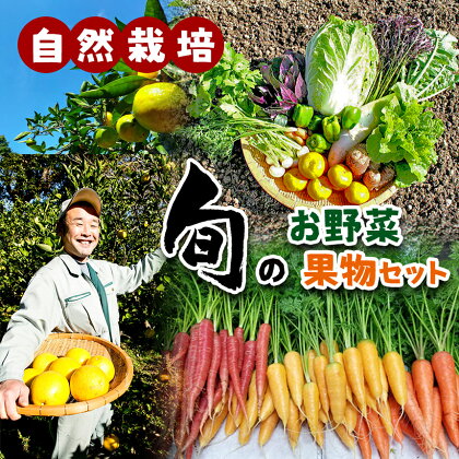 野菜 果物 詰め合わせ 自然栽培 福田果樹園 旬 セット 天草 苓北 熊本 送料無料