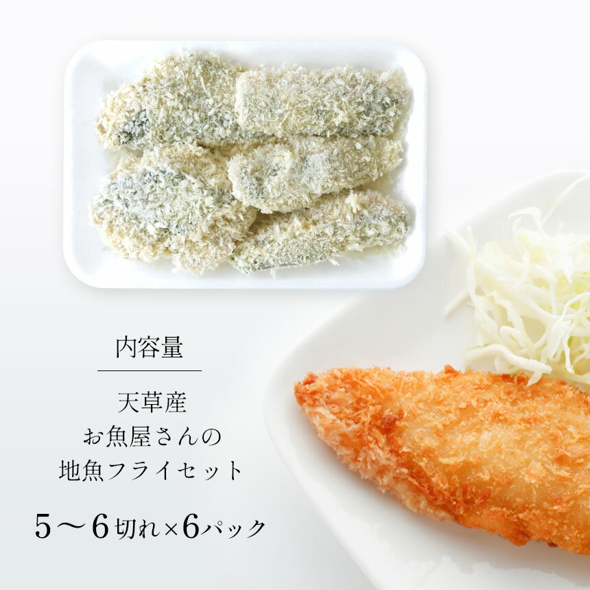 【ふるさと納税】冷凍食品 魚 フライ 地魚フライ お弁当 海産物 天草 苓北 熊本 送料無料