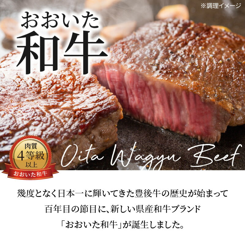 【ふるさと納税】おおいた和牛 ロースステーキ 約200g×2枚 国産 大分産 ブランド牛 牛肉 豊後牛 肉質4等級以上 霜降り 極上 肉質 焼肉 鉄板 ギフト 贈答 贈り物 お取り寄せ お取り寄せグルメ 冷凍 A01061