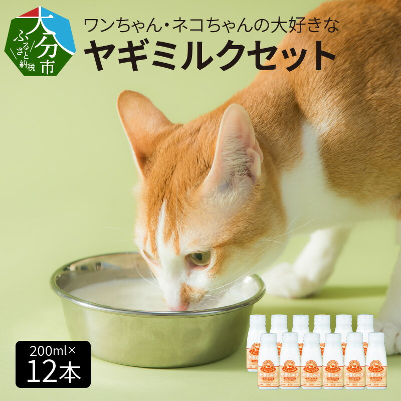 29位! 口コミ数「5件」評価「5」ペット用 ヤギミルク セット 200ml×12本 ワンちゃん ネコちゃん 犬 猫 子犬 子猫 国産 低温殺菌 ウサギ 小動物 愛犬 愛猫 ペ･･･ 