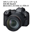 【ふるさと納税】キヤノン ミラーレスカメラ EOS R6 Mark II・RF24-105 L IS USM レンズキット 家電 写真 動画 正規品 トラッキング ミラーレス一眼 Canon キャノン カメラ 撮影 2420万画素 ア…