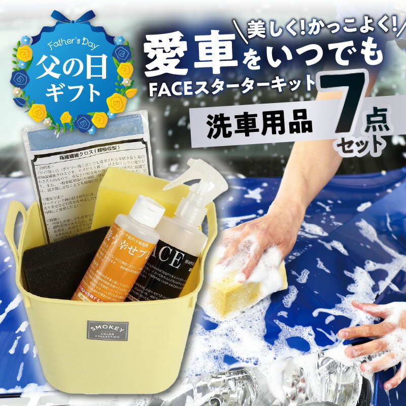 5位! 口コミ数「0件」評価「0」【父の日ギフト】愛車をいつでも美しく！かっこよく！FACEスターターキット ≪6月16日お届け≫ 車 メンテナンス 洗車 コーティング 簡単･･･ 