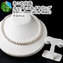 【ふるさと納税】あこや美麗真珠 ネックレス イヤリング ピアス 国産越し物 無調色真珠 7.5～8mm 全長約45cm 贈答 ギフト プレゼント レディース 自分用 ジュエリー 上品 アクセサリー オケージョン 冠婚葬祭 フォーマルシーン R14103