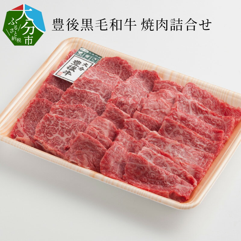 【ふるさと納税】豊後黒毛和牛焼肉詰合せ約700g 国産 大分産 牛肉 ブランド牛 おおいた豊後牛 豊後牛 牛モモ 牛バラ もも肉 バラ肉 焼..
