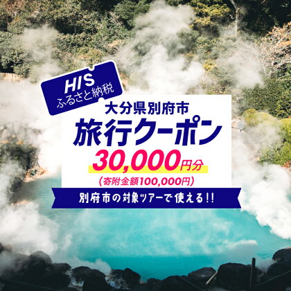 《レビューキャンペーン》 【30,000円分】大分県別府市の対象ツアーに使えるHISふるさと納税クーポン ツアー 宿泊 旅行 旅 トラベル お出かけ 温泉 家族旅行 観光 ホテル 旅館 温泉宿 チケット クーポン 旅券 HIS 九州 宿泊予約 大分県 別府市 送料無料