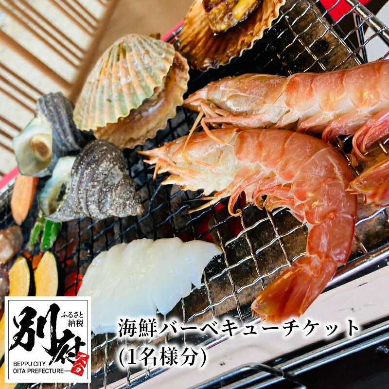 【ふるさと納税】 《レビューキャンペーン》 海鮮 バーベキュー 体験 チケット 1名分 手ぶら BBQ 遠赤外線効果 炭火 天然食材 サザエ ..