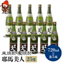 【ふるさと納税】耶馬美人 25度 米焼酎 720ml×5本・麦焼酎 720ml×5本 | 大分県中津市の地酒 焼酎 酒 アルコール 大分県産 九州産 中津市 国...