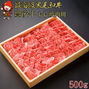 【ふるさと納税】豊後牛 もも 焼肉用 500g もも肉 焼肉 焼き肉 ブランド牛 お肉 肉 国産 九州産 大分県産 冷凍 送料無料