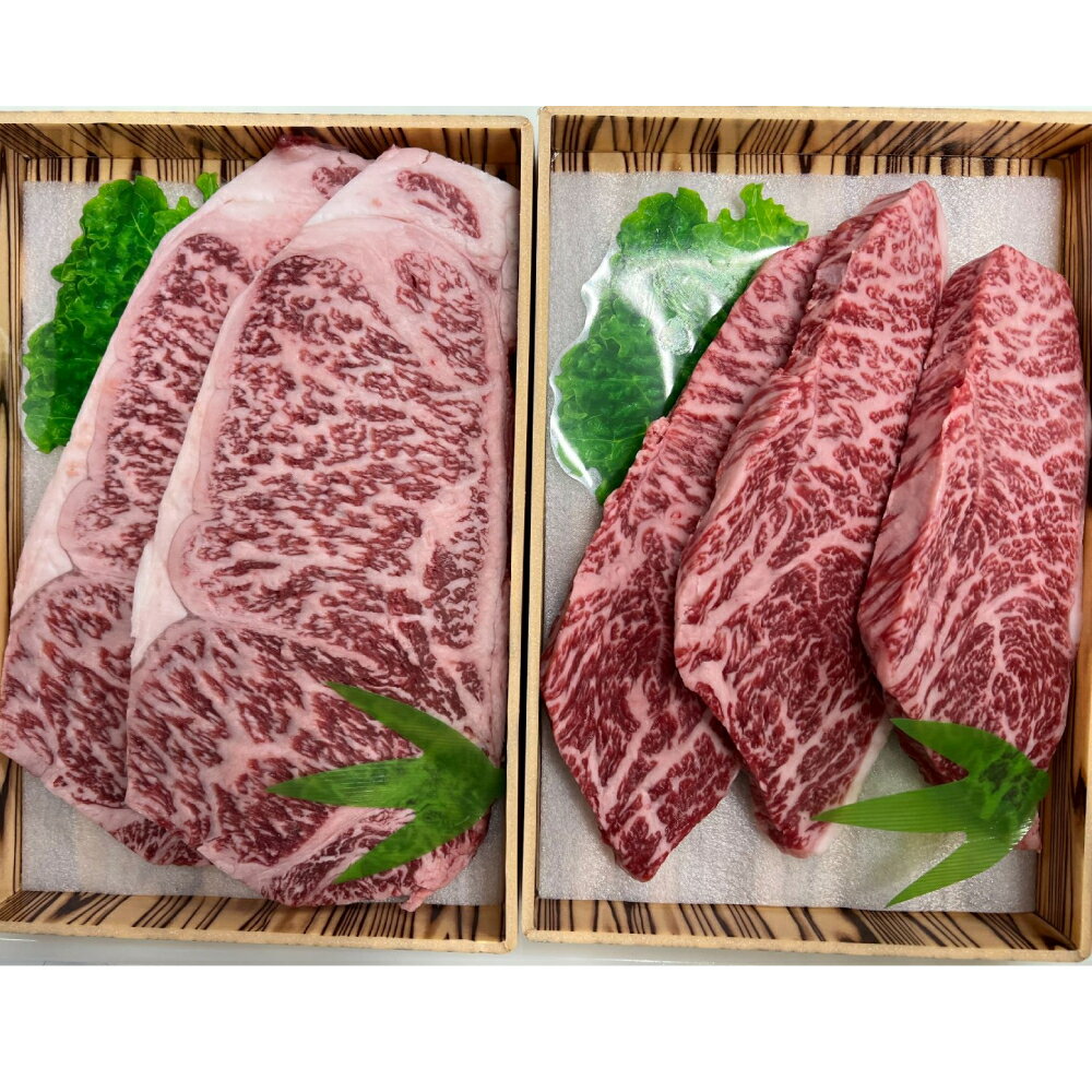 【ふるさと納税】おおいた和牛 サーロインステーキ 220g×2枚・イチボステーキ 130g×3枚 牛肉 豊後牛 ステーキ肉 焼肉 焼き肉 赤身肉 冷凍 大分県産 九州産 中津市 国産 送料無料/熨斗対応可 お歳暮 お中元 など