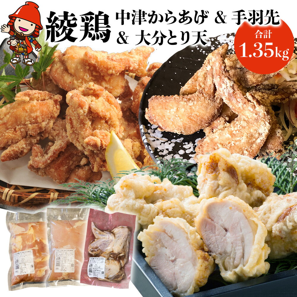 【ふるさと納税】中津からあげ 綾鶏 もも500g・大分とり天