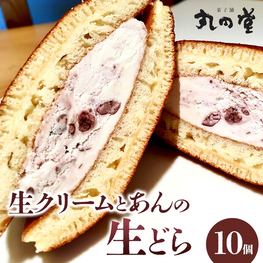 【ふるさと納税】 生どら 10個入 生クリームとあんが生きているどら焼き | お菓子 ...