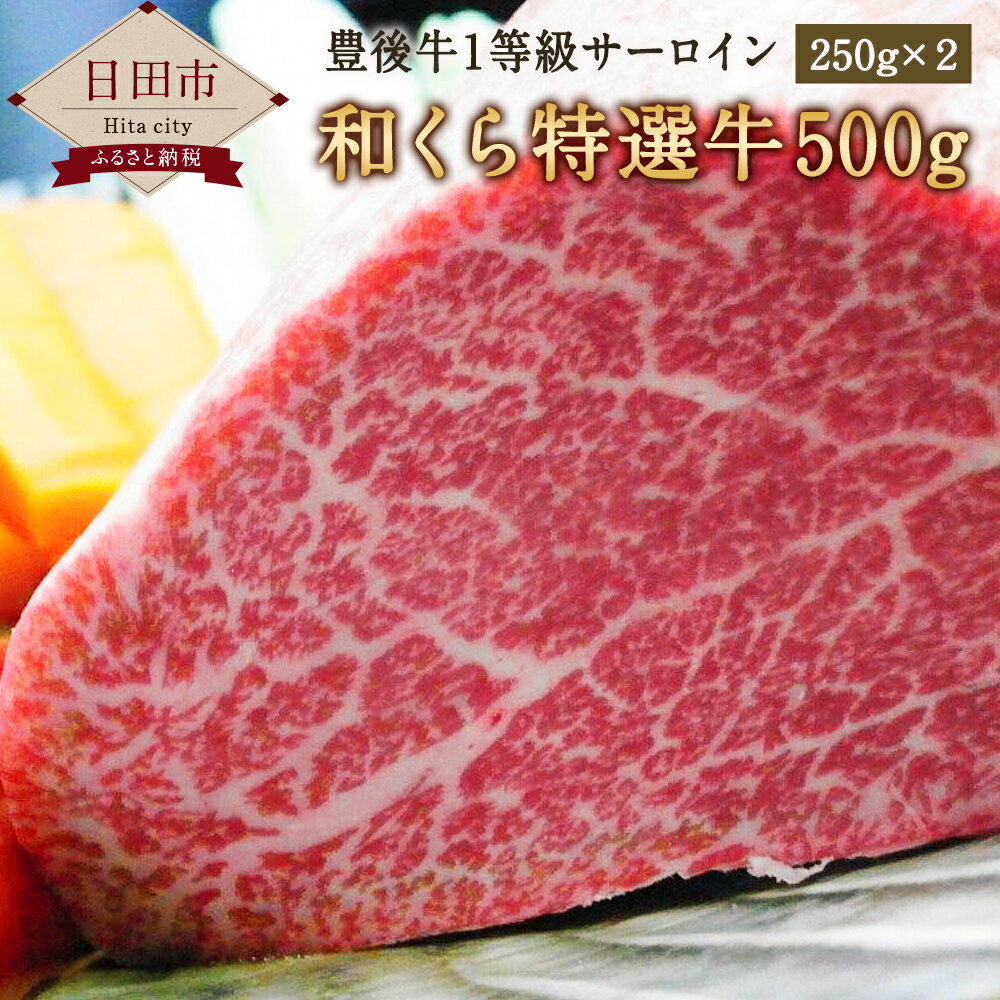 22位! 口コミ数「0件」評価「0」和くら特選牛（豊後牛）500g 牛肉 250g×2枚 豊後牛 牛肉 セット ステーキ ギフトケース お祝 記念日 誕生日 ギフト 贈り物 送･･･ 