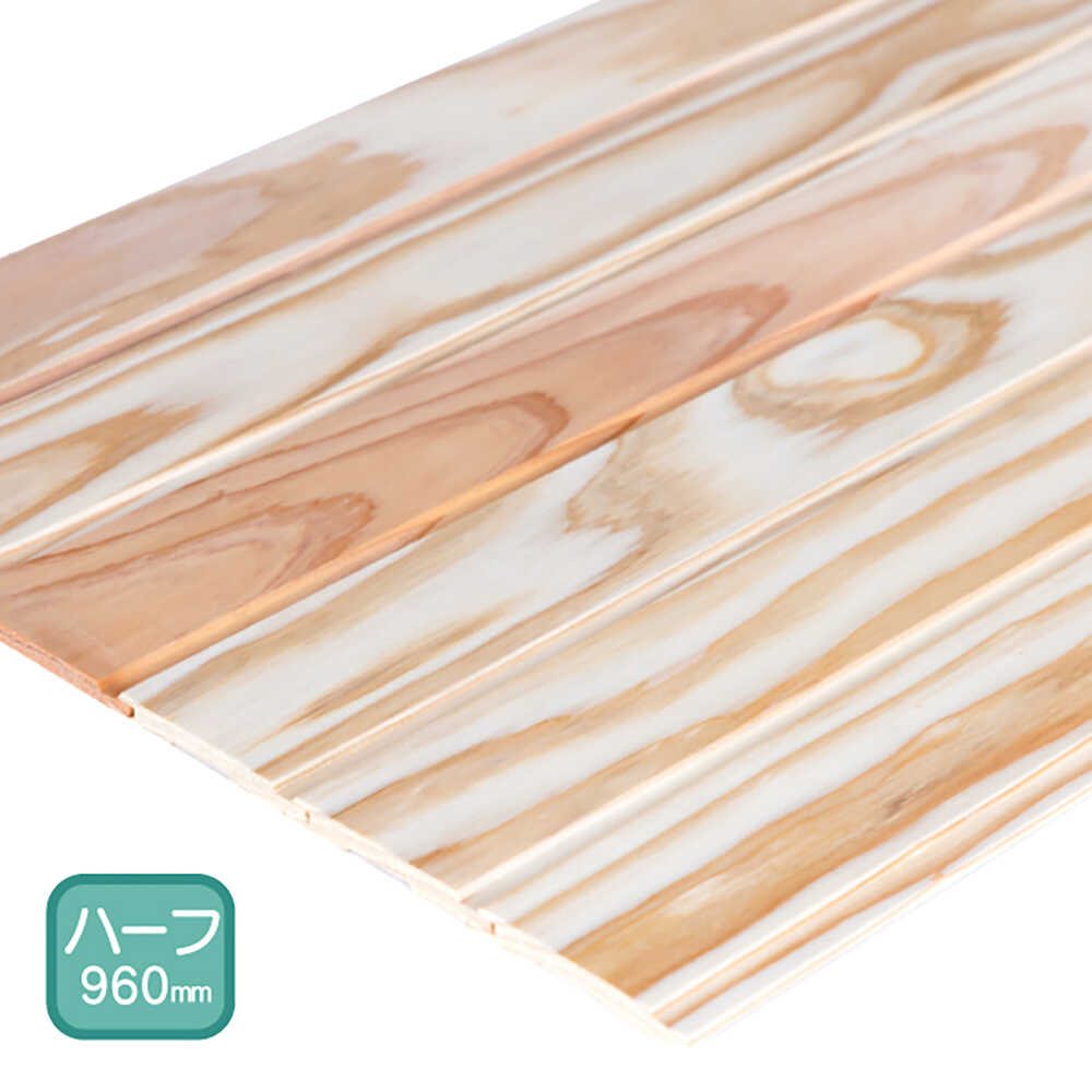 【ふるさと納税】日田杉 羽目板20枚(腰壁用/ハーフサイズ) 日田市 / マルウメ梅江製材所株式会社 DIY ..