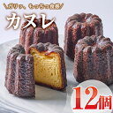 【ふるさと納税】カヌレ (計12個) スイーツ 冷凍 お菓子 おやつ 焼き菓子 お取り寄せ 個装 大分県 佐伯市 【AJ84】【 (有)ケーキ大使館クアンカ・ド−ネ】