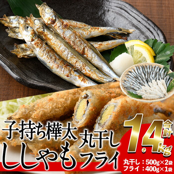 1位! 口コミ数「0件」評価「0」子持ち樺太ししゃも丸干し (500g×2袋) 子持ち樺太ししゃものフライ (400g×1袋) (合計1.4kg) 干物 ししゃも シシャモ ･･･ 