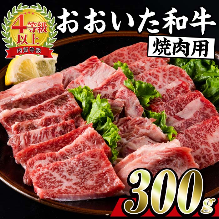 おおいた和牛 焼肉 (300g) 国産 豊後牛 BBQ バーベキュー 惣菜 やきにく おかず 百年の恵み 大分県 佐伯市[BD164][西日本畜産 (株)]