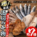 【ふるさと納税】職人厳選干物セット (約7種) 干物 あじ 鯵 さば 鯖 丸干し みりん干し 開き 魚 海鮮 冷凍 詰め合わせ セット 大分県 佐伯市 【CL62】【(有)ヤマク海産】