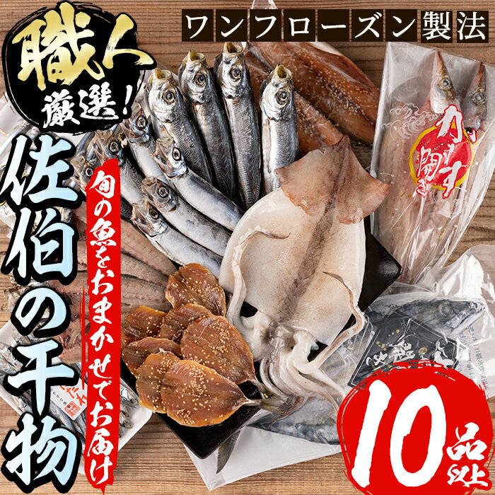 11位! 口コミ数「1件」評価「5」職人おまかせ干物セット (合計10品以上) 干物 あじ 鯵 さば 鯖 丸干し みりん干し 開き 魚 海鮮 冷凍 詰め合わせ セット 大分県 ･･･ 