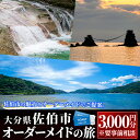 【ふるさと納税】【大分県佐伯市】オリジナルオーダーメイドの旅(3000円分)【GV01】【(有)サンライズトラベル】