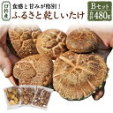 臼杵産 ふるさと 乾しいたけ Bセット（計480g）3袋 小粒どんこ こうこ どんこ 椎茸 しいたけ シイタケ きのこ 干ししいたけ 原木栽培 産地直送 国産 九州産 大分県 臼杵市 送料無料