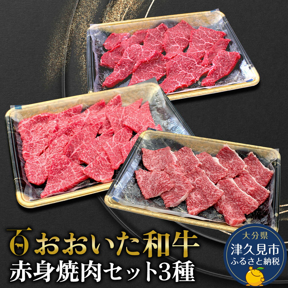 おおいた和牛 赤身焼肉 単品 / 2種セット / 3種セット 牛肉 和牛 ブランド牛 カルビ 赤身肉 焼き肉 焼肉 バーベキュー 大分県産 九州産 津久見市 国産 送料無料