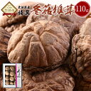 【ふるさと納税】大分県産 特選どんこ椎茸 110g 乾しいたけ しいたけ シイタケ きのこ どんこ 干し 国産 九州産 だし 原木 FT10 送料無料