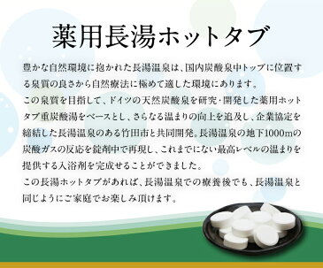 【ふるさと納税】長湯ホットタブclassic 炭酸泉入浴剤 約10ヶ月分 ホットタブ 90錠 10袋セット 無香料 無着色 長湯温泉 入浴剤 送料無料