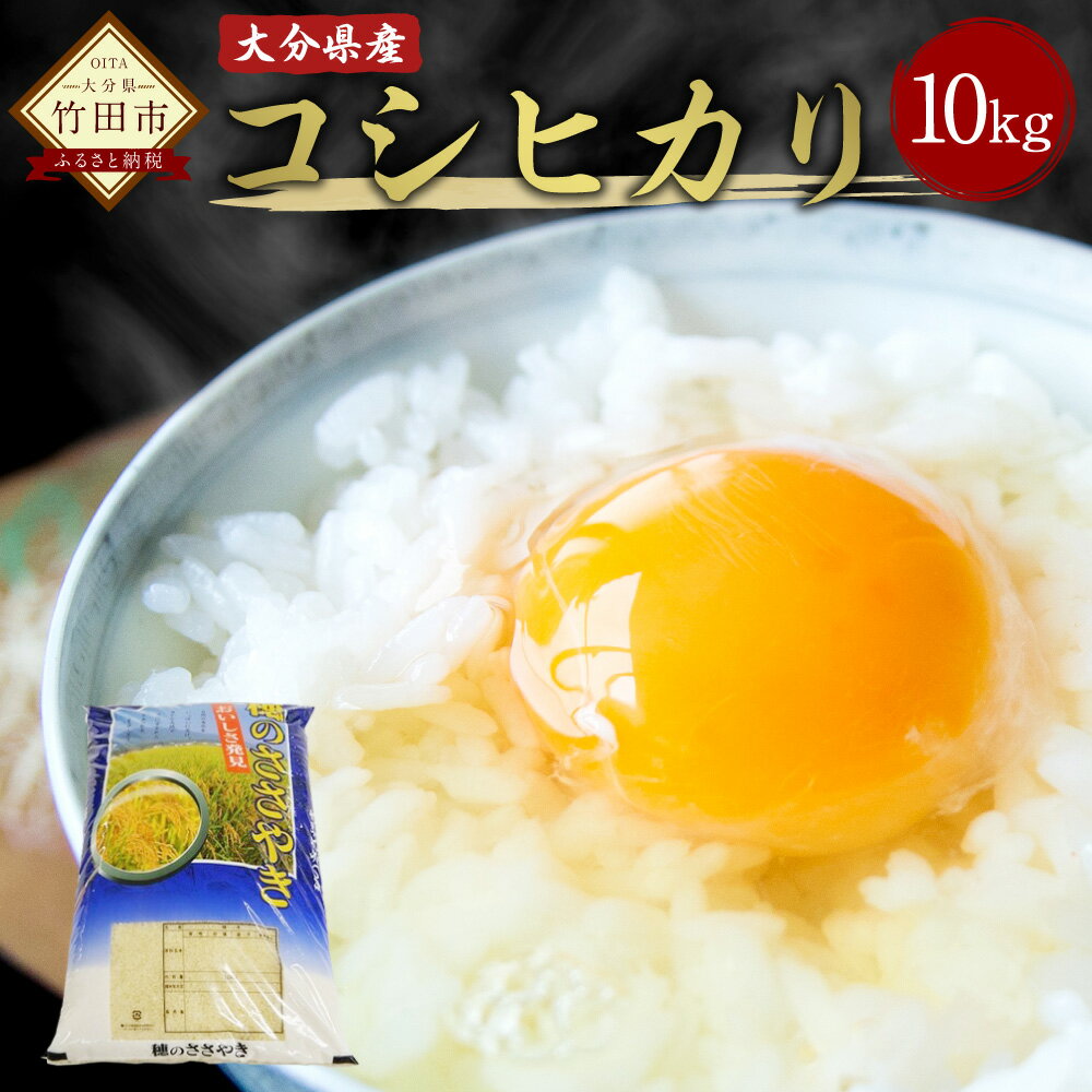 【ふるさと納税】大分県産 コシヒカリ 10kg こしひかり 平成30年度産 精米 米...