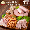 ソーセージ 【ふるさと納税】おおいた味力 ソーセージセット 計1.19kg 6種 6パック 詰め合わせ 詰合せ バラエティーセット 地域産品 ソーセージ ウインナー ボローニャ フランクフルト ベーコン 粗挽き 加工品 加工肉 冷凍 九州産 送料無料