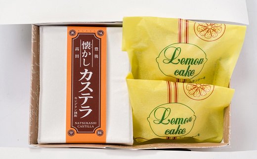 【ふるさと納税】懐かし カステラ と レモンケーキ 詰合せ 檸檬 洋菓子 セット