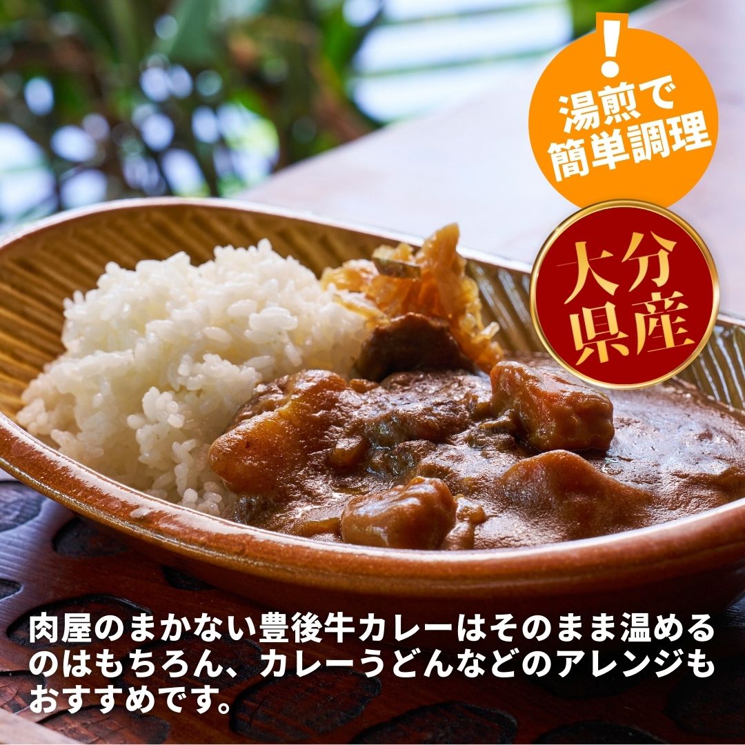 【ふるさと納税】肉屋のまかない豊後牛カレー230g (選べる5袋/8袋/10袋/20袋) カレー レトルト レトルトカレー 人気 九州 肉 豊後牛カ 牛肉 肉 贈り物 九州 ギフト 和牛 贈答 冷蔵 送料無料 5食 10食 8食 20食 時短調理 タイパ f442097-bungotakada-10001275 大分県豊後高田市 サンプル画像3