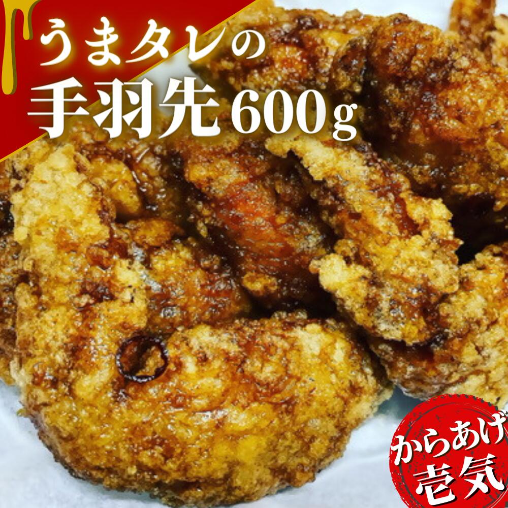 【ふるさと納税】うまタレ 付 手羽先 600g 【 からあげ